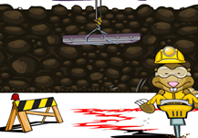 Mole vs Lava