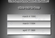 What do you Know about Justin Bieber?
