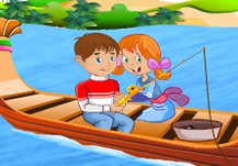 Valentine Couple Kissing