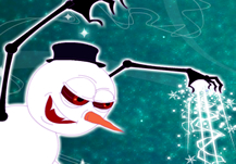 Santa vs Snowman