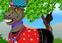 Cute Donkey Dress Up