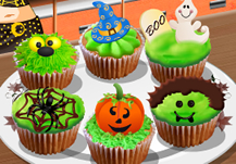 Halloween Cup cakes
