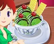 Cocinar con Sara: Helado de Té Verde