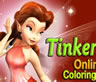 Tinkerbell: Online Coloring Page